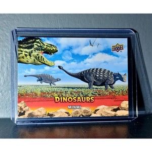 2015 Upper Deck Dinosaurs Minmi Extinction Red Parallel #85 Card